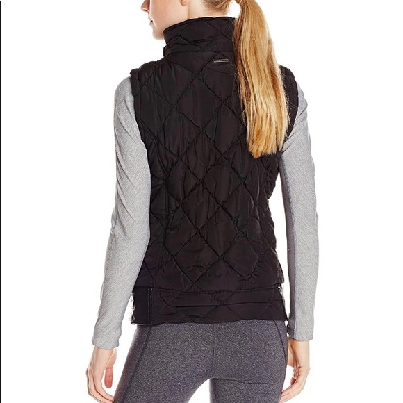 Andrew Marc Marc NY Moto quilted vest, black, L - Picture 2 of 8